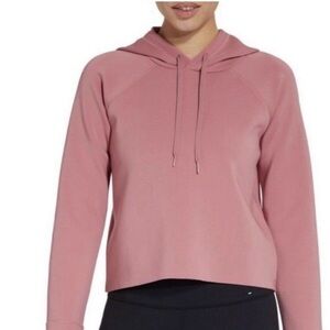 CALIA Carrie Underwood Women’s Scuba Bell Sleeve Cropped Hoodie Activewear Sz L